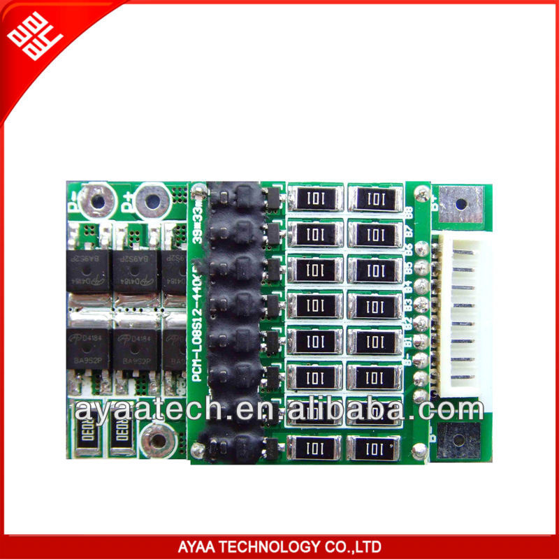 Protection Circuit Module for 25.6V LiFePO4 Battery Pack