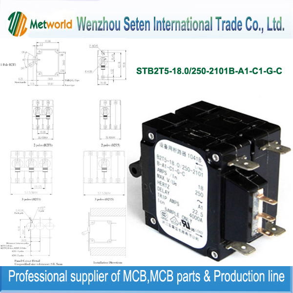 Wholesale Distributors Circuit Breaker (STB2T5-18.0)