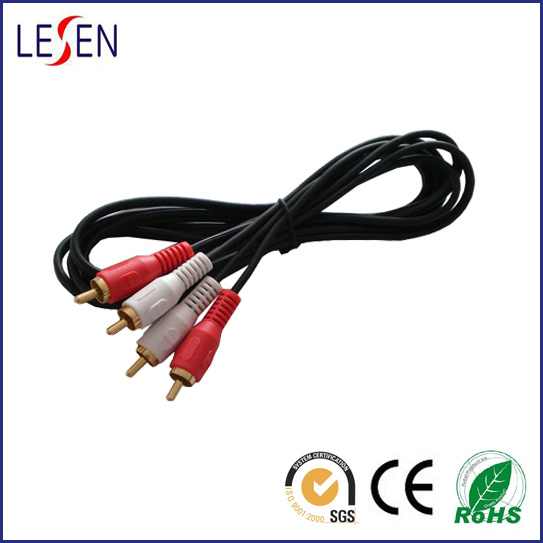 RCA Cable, 2 RCA Plug to 2 RCA Plug, High Quality