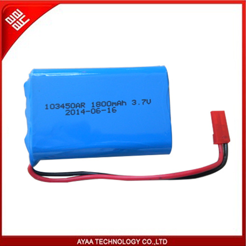 Rechargeable 3.7V 1800mAh Li-Po Battery Pack