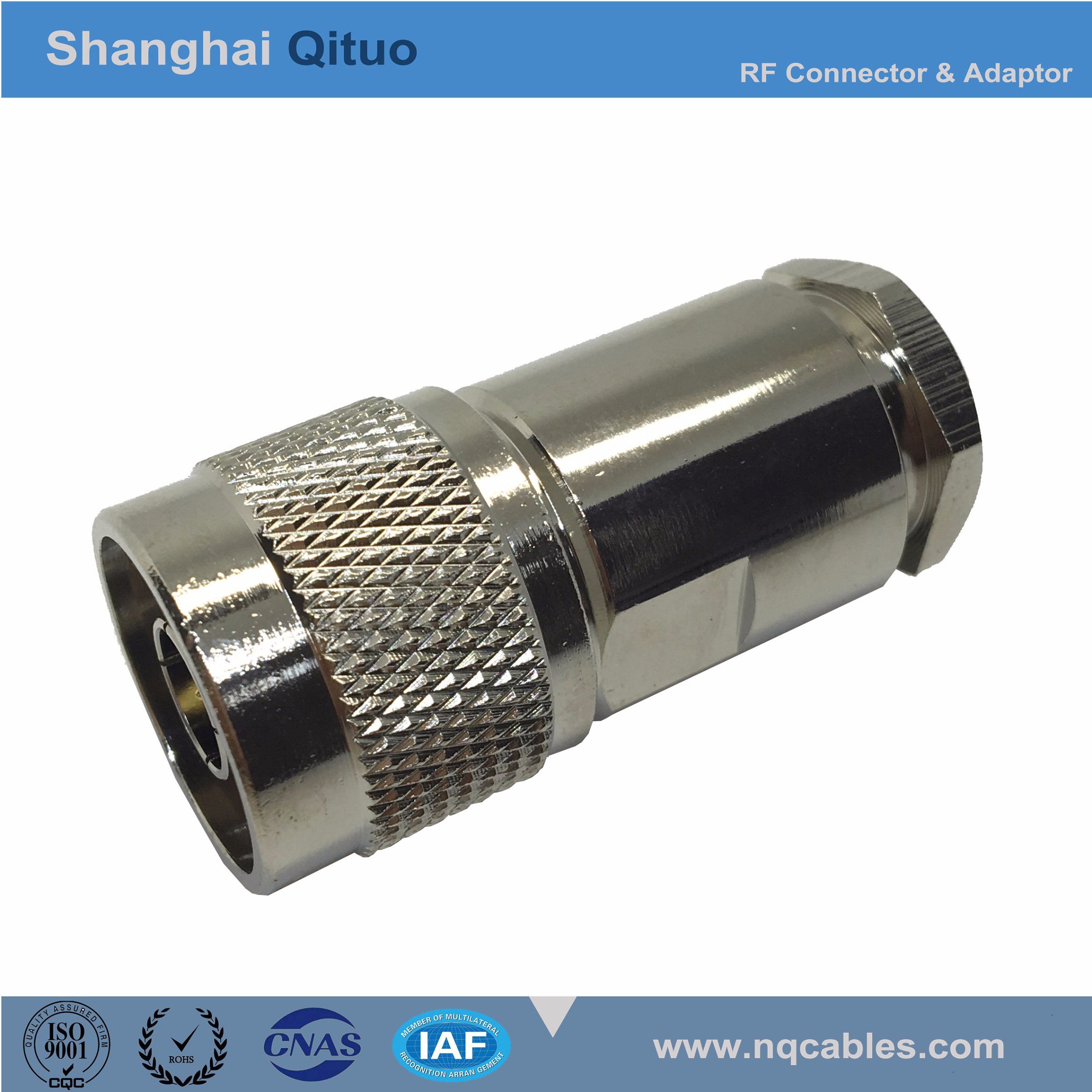 RF Connector N Straight Male Plug for Syv-50-7 Cable (N-J7, J5, J13, J8, J9, J12D) (6 kinds)
