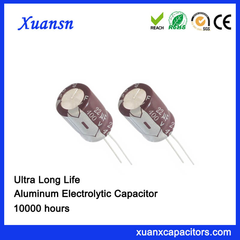 Radial Lead 22UF 400V Capacitor Electrolytic