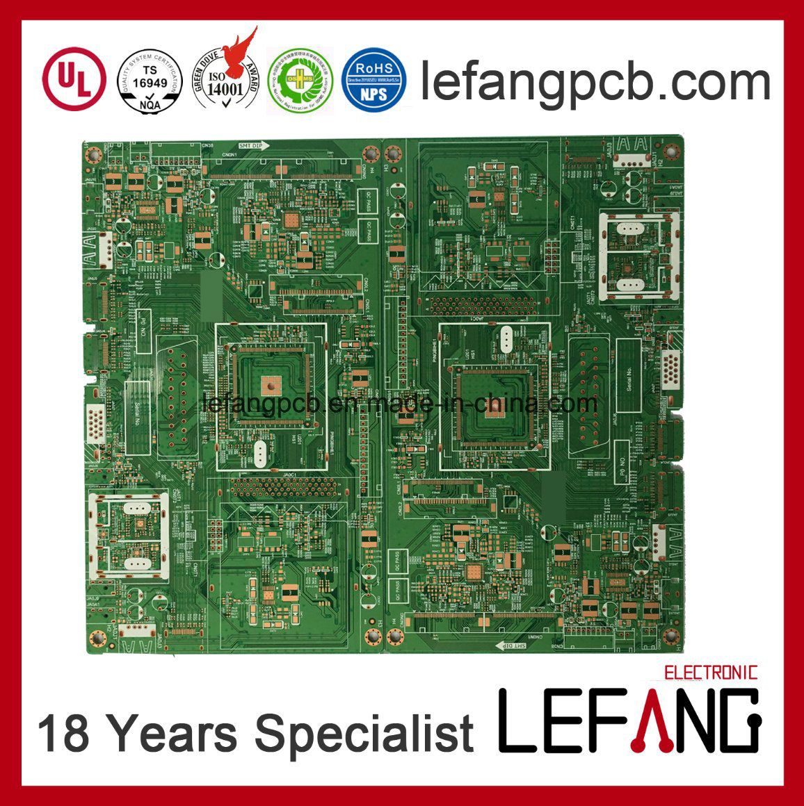 Electronic Industrial PCB Circuit Board PCBA Manufacturing