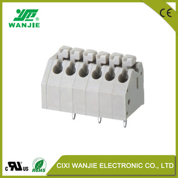 Spring Terminal Block Connector, 2.5mm, 3.5mm, 5.0mm, 7.0mm