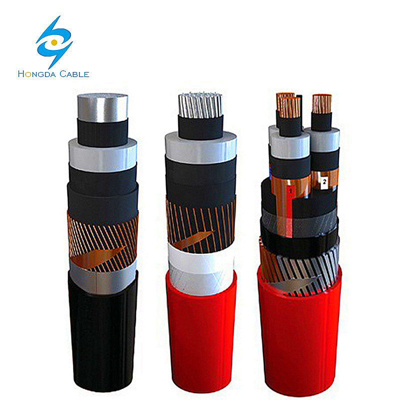 8.7/15kv Cu/XLPE/Cws/PVC Armored Power Cable