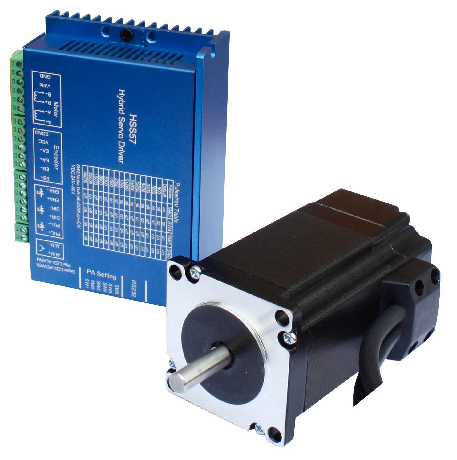 NEMA 23 1.4nm IP65 High Efficient Closed Loop Stepper Motor with Driver Promotion