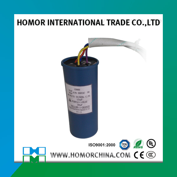 Cbb60 Series AC Motor Capacitor 300V