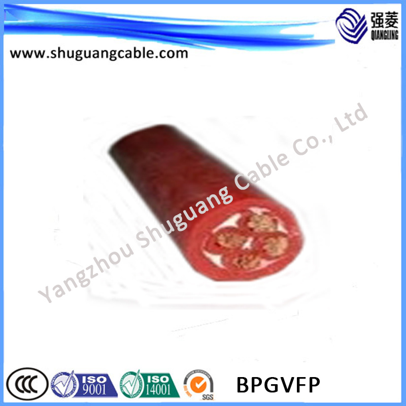 (BPGVFP) Silicone Rubber/Acylonitrile-Butadiene/Cu Wire Shielded/High Temperature/Frequency Convertible/Electric Power Cable