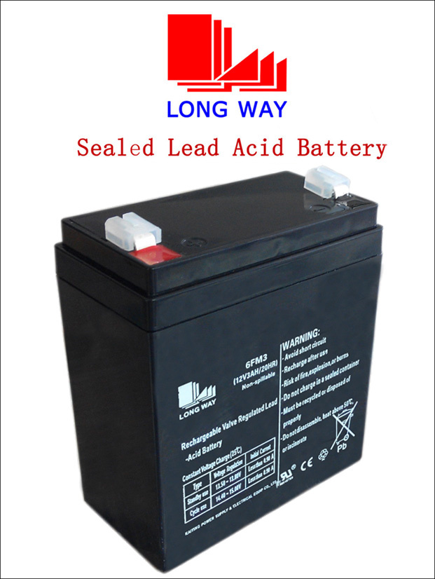 12V3ah Video UPS Solar Battery