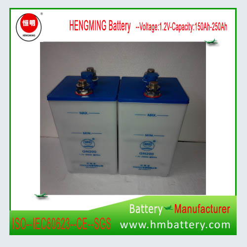 Pocket Type Nickel Cadmium Alkaline Battery Pack