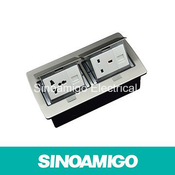 Customerized Top Quality Duplex Floor Sokcet Receptacle