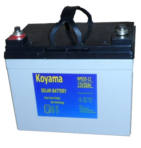 A Grade Quality Solar Deep Cycle Gel Battery 12V35ah