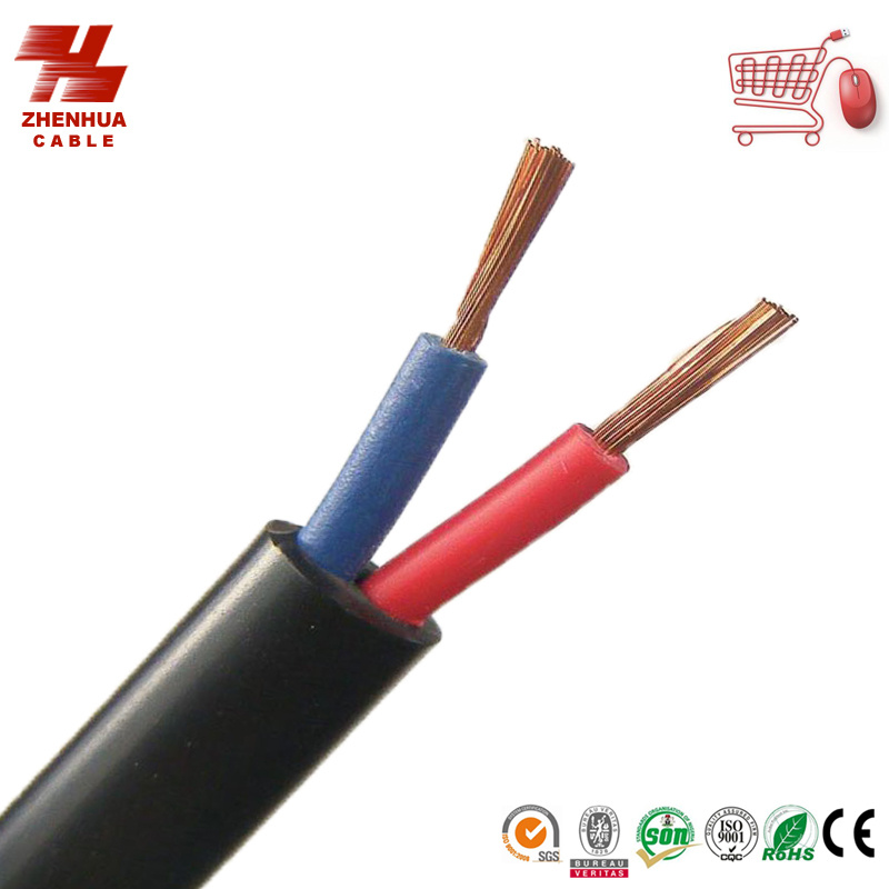 2cores 0.75mm2 Rvv Flexible Cable