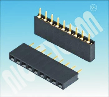 Terminal-U Style 2.54 mm H: 8.5mm Female Header Connector DIP Female Header