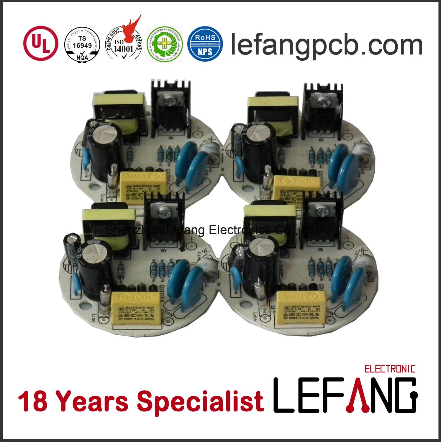 Contract EMS Electronics Advanced 100% Reliable PCB Board Assembly