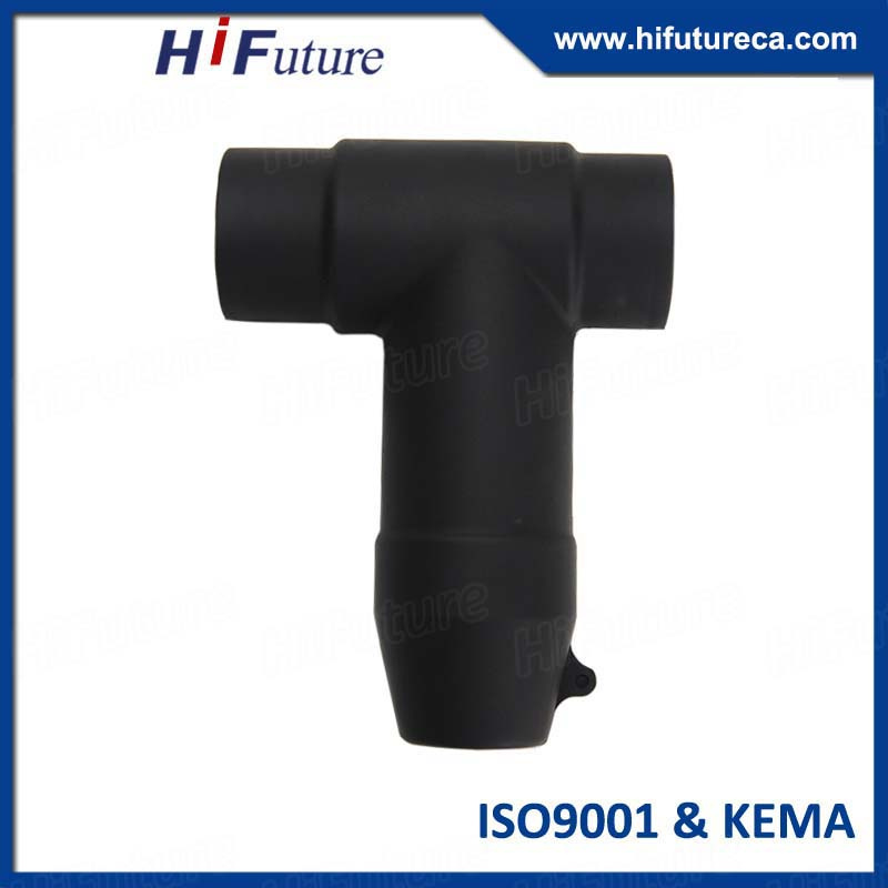 36kv/630A European Screened Type Separable Elbow Front Connector