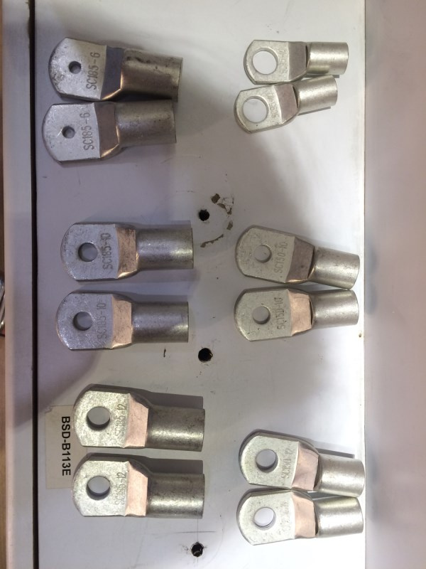 Crimping Type Aluminum Copper Cu/Al Bi Metal Cable Lugs