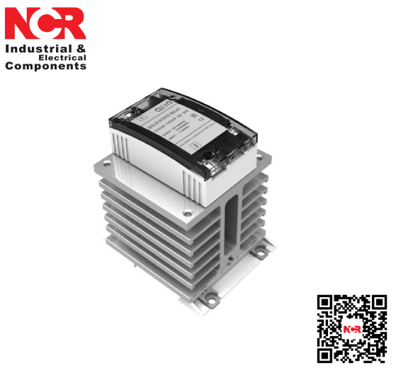 40A SSR -Integrated Heatsink with DIN Rail Mounted (CAG6-1)