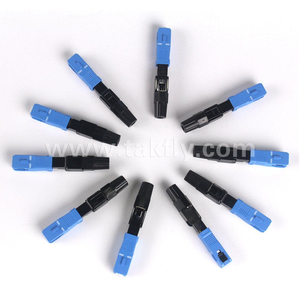 FTTH Optical Fiber Sc/Upc Fast Connector