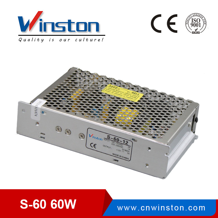 S-60 Series SMPS Constant Voltage Switching Power Supply