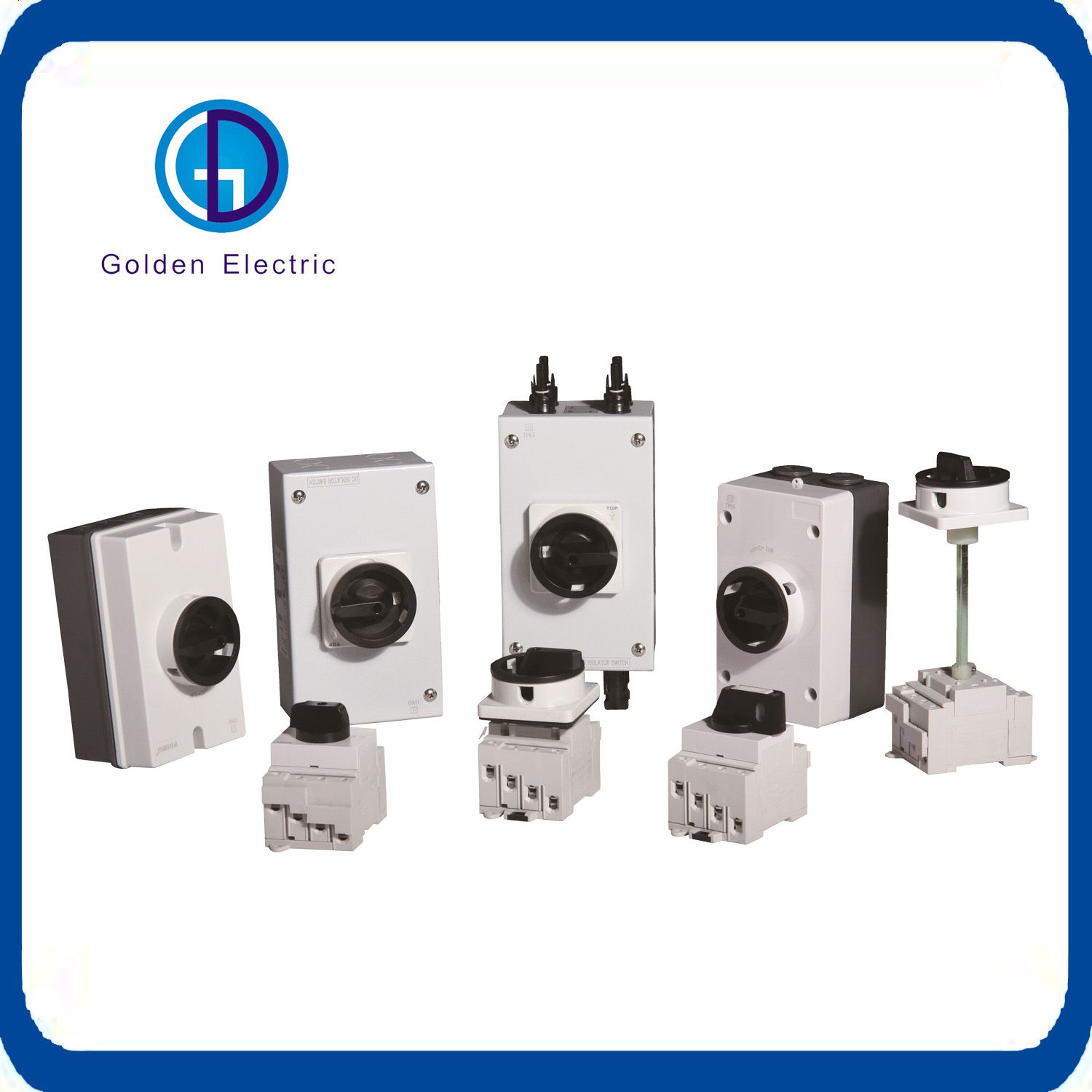 New Style PV IP66 Mc4 Connector 500V DC Isolator Switch