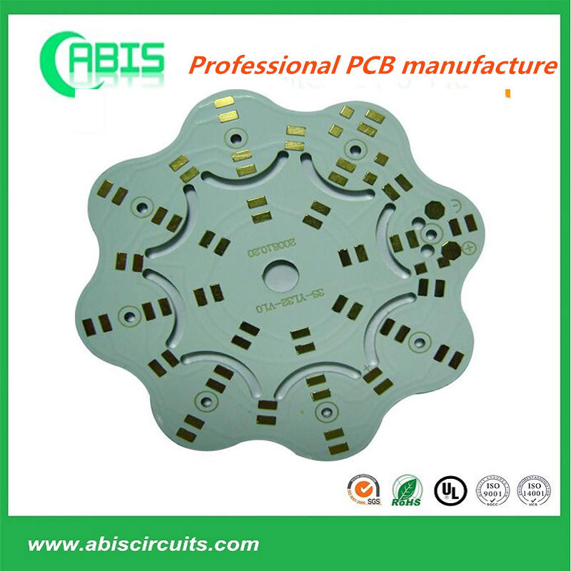 1.6mm Rigid Aluminum PCB for LED Lighting.