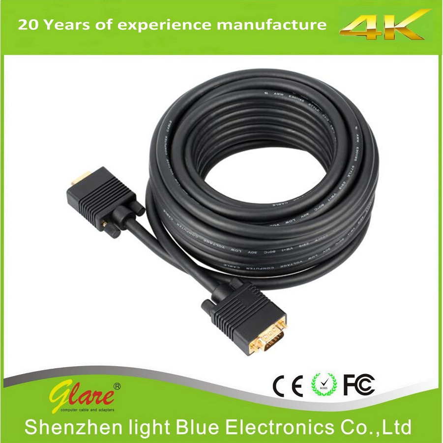 High Speed VGA3+6 Cable with Customized Length