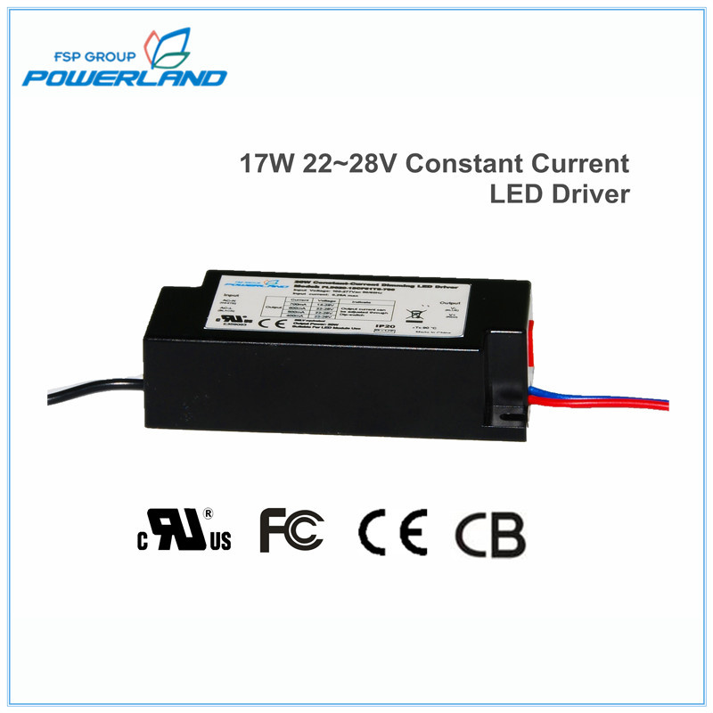 17W 22~28V Constant Current Dimmable LED Power Supply