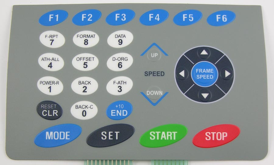 Custom Membrane Switch for Electric Appliance