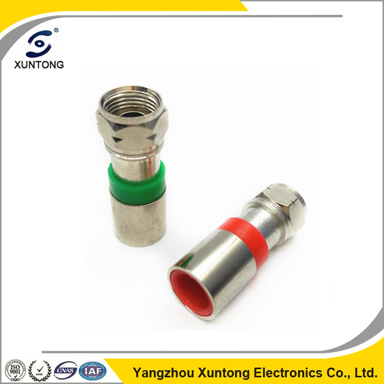 RG6 F Connector F Compression Connector