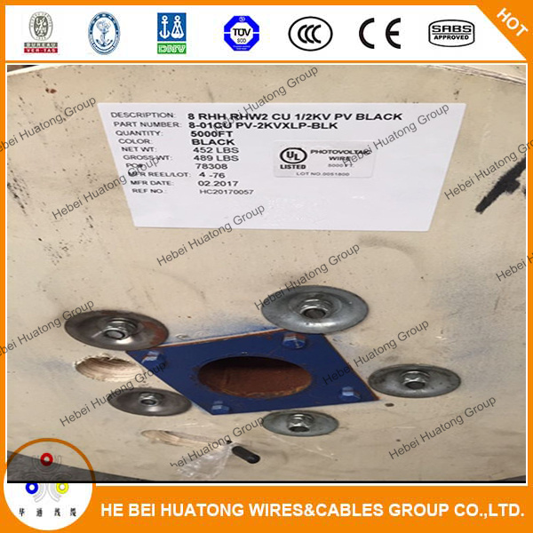 UL4703 1000V Aluminum Alloy Conductor 350mcm PV Cable