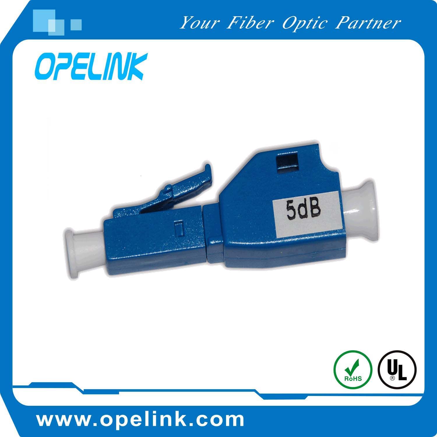 Female-Male Attenuator for Dense Wave Division Multiplexers (DWDM)