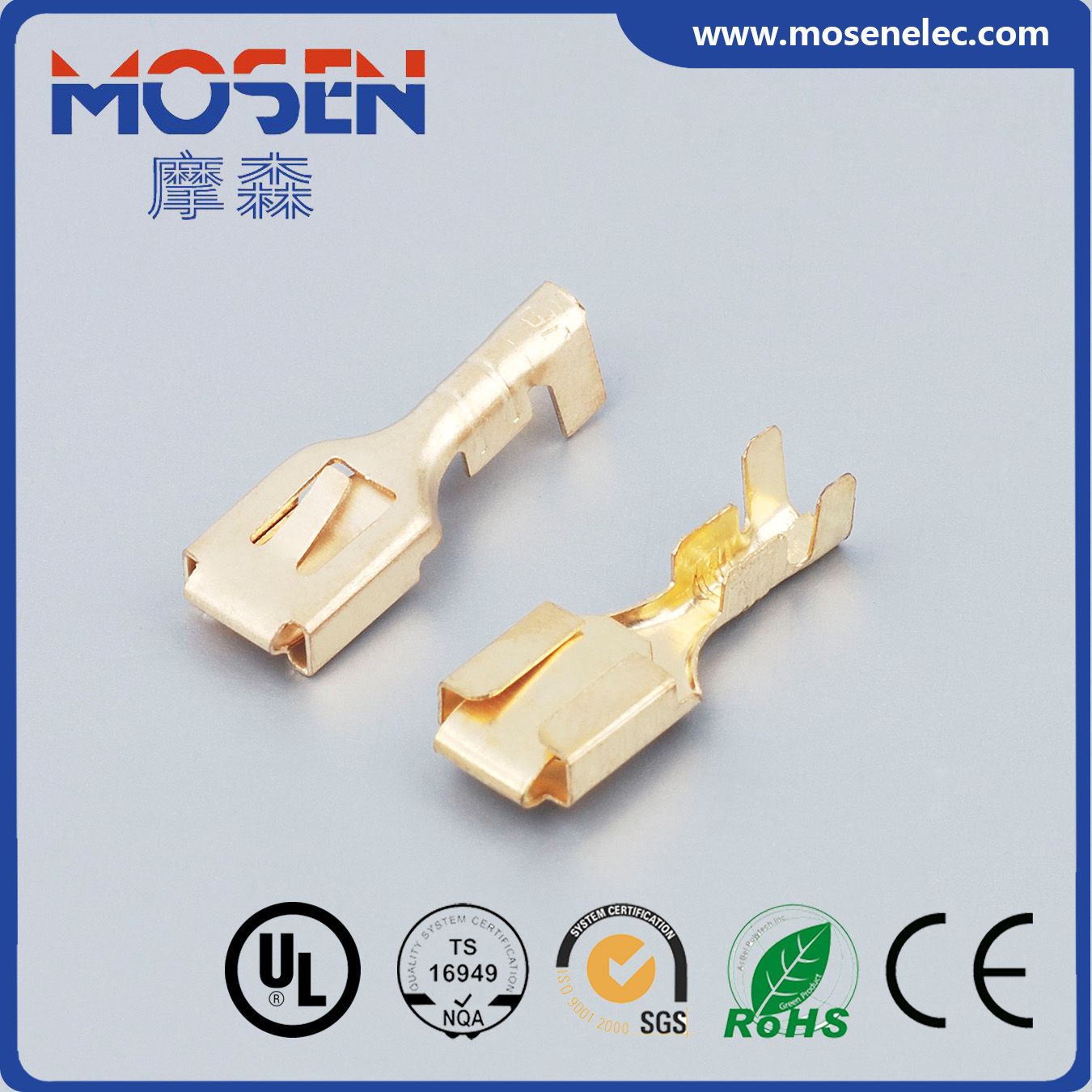 Female Terminal Lugs DJ621-B6.3 Electrical Connectors Terminal Block