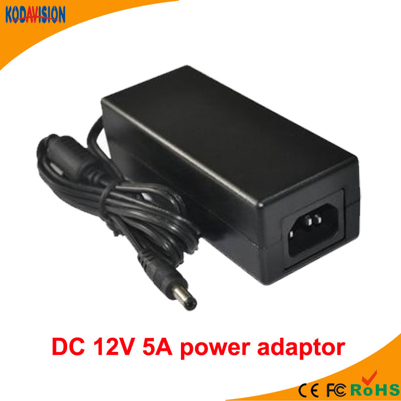 AC/DC Adapter 12V 5A Switching Power Adaptor