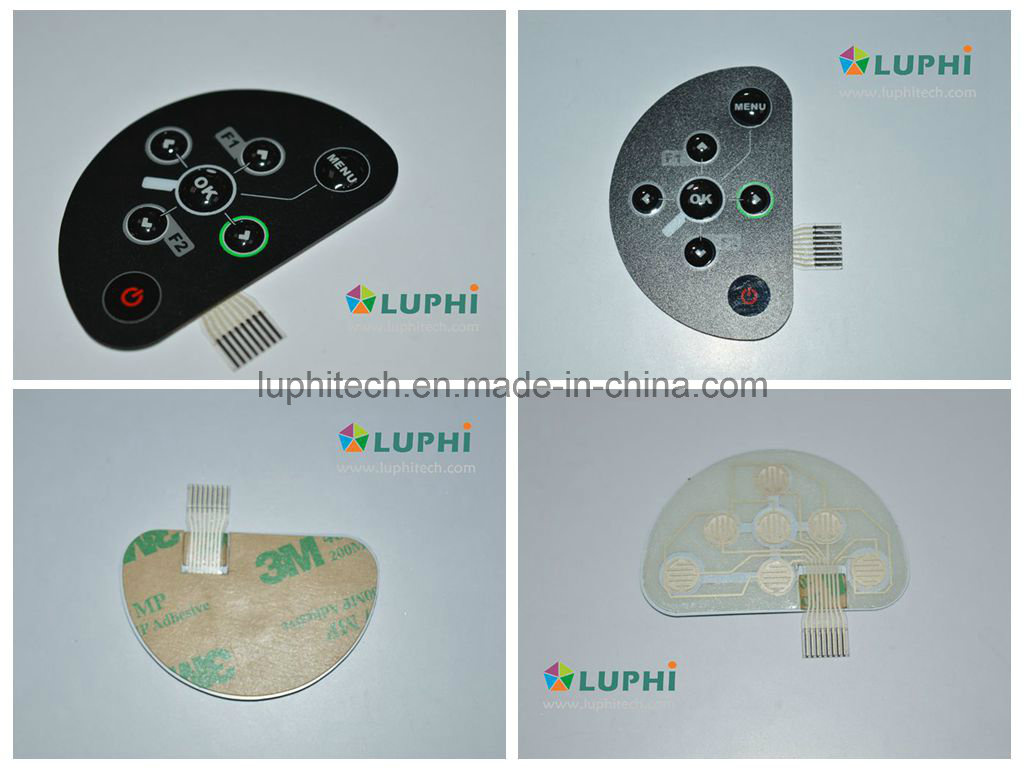 Epoxy Plate Embossed Keypad DIY Membrane Switch (MIC-0205)