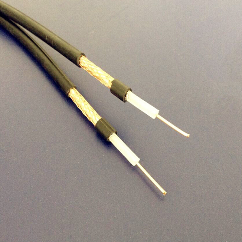 50 Ohm Rg58 Dual Coax Cable