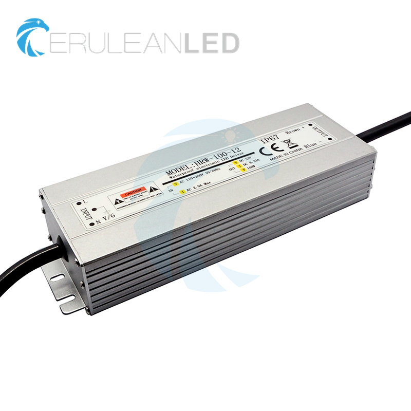 DC 12V 24V Output 100W IP67 Waterproof LED Power Supply