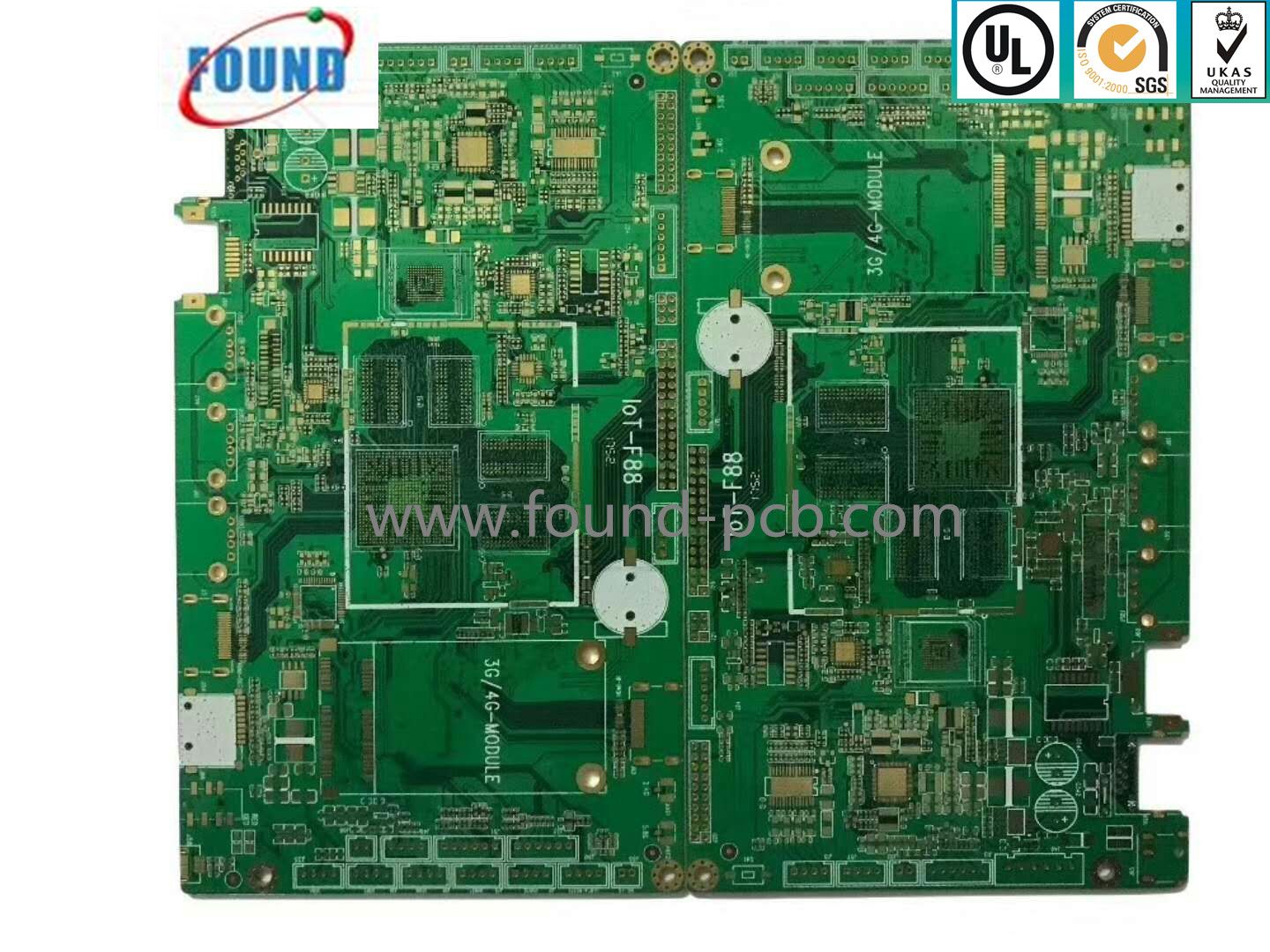 High Frequency Precision Fr4 HDI PCB Circuit Board