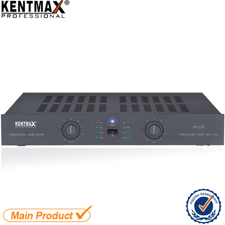 100W Portable Latest Design Digital Switching Power Stereo Amplifier