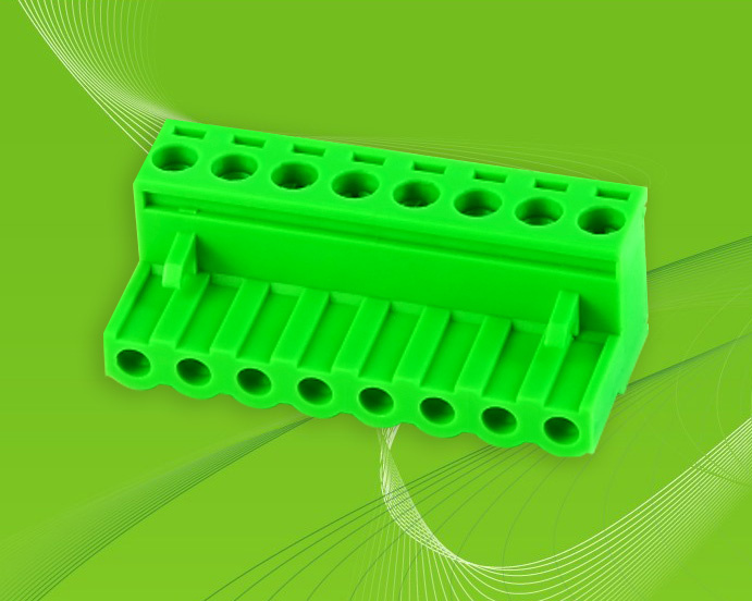Pluggable Terminal Connector for Wire to Board Connection