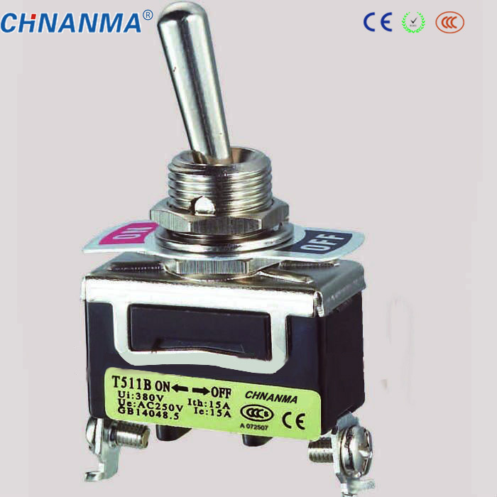 2 Position Toggle Switch with Waterproof Cap