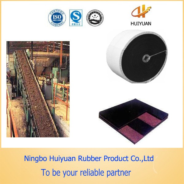 Easy Handling Ep/Polyester Rubber Conveyor Belt