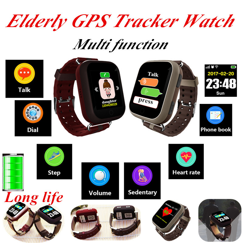 Promotion Gift Elderly GPS Tracker Watch with Sos Button D28