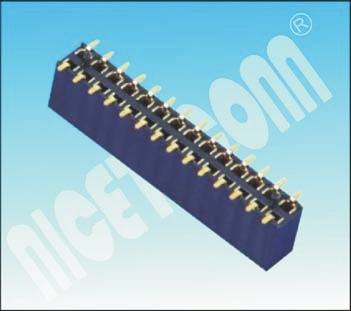 New pH: 1.27mm H: 4.3 Female Header Connector SMT Dual Rows Female Header