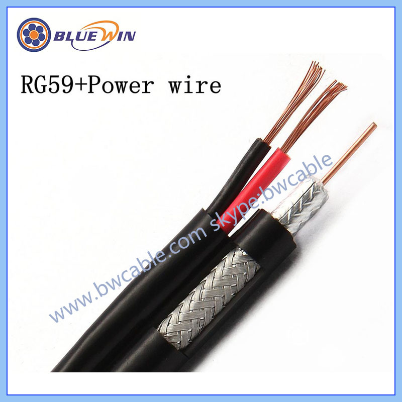 2 in 1 PVC Cable CCTV Rg59+Power