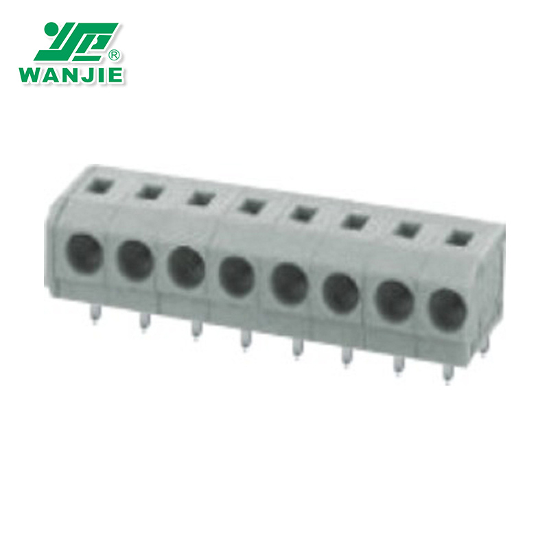 PCB Spring Terminal Block Wj235A/235b, Pitch 3.81/5.0/10.0mm