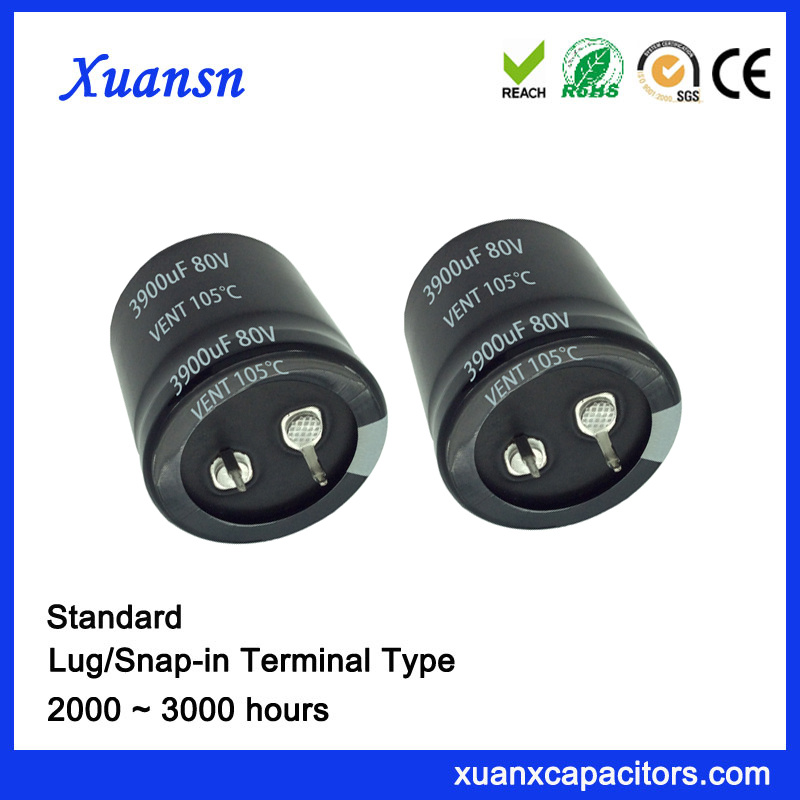 3900UF 80V Standard Horn Electrolytic Capacitor