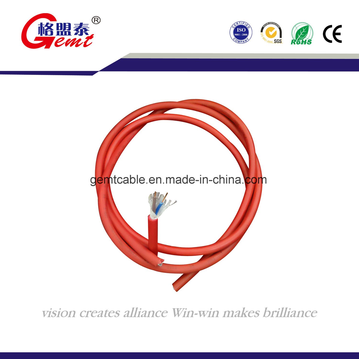 Good 2c+E Fire Retardant Cable