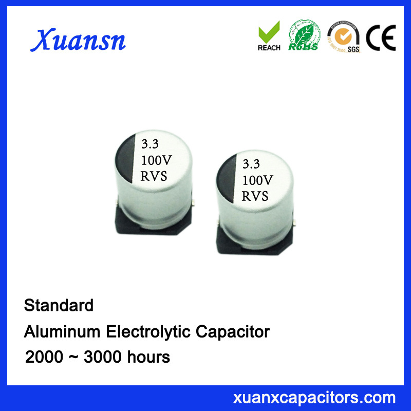 China 3.3UF 100V General High Voltage SMD Capacitor