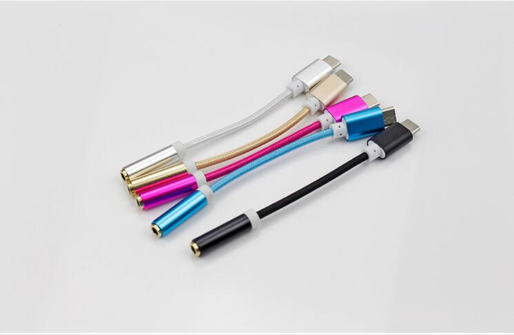 Type C to 3.5mm Headphone Jack Adapter Cable